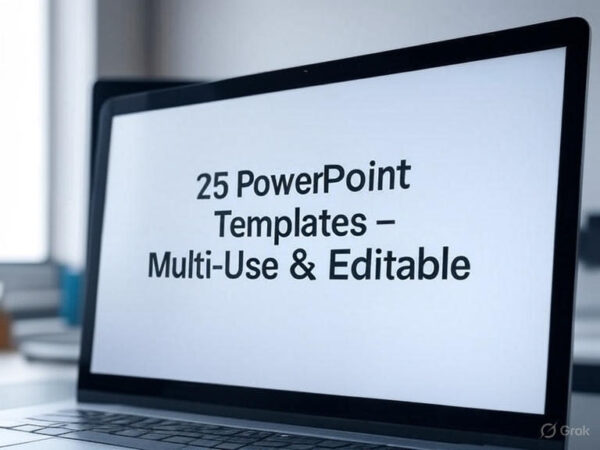 25 PowerPoint Templates – Multi-Use & Editable