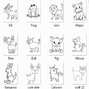 133 Easy Animal Drawings – For Kids
